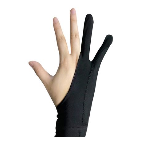Palm rejection drawing glove for pen tablets